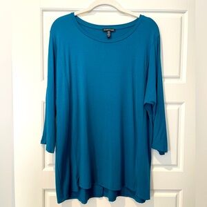 Eileen Fisher S Teal Tunic